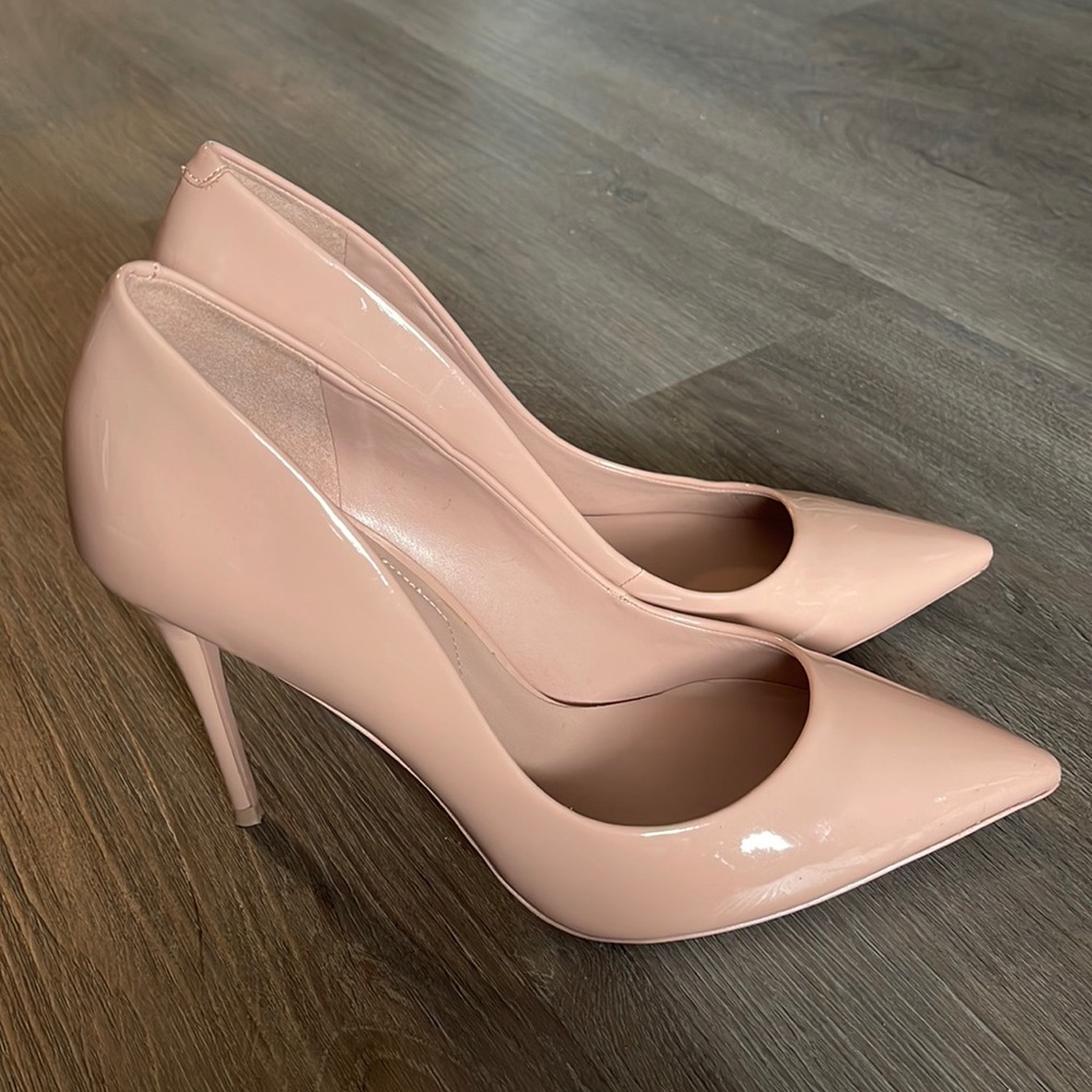 Nude Point Toe Heels